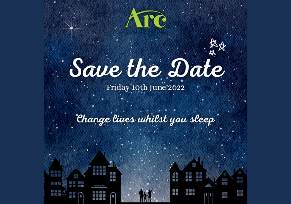 Save the Date - Arc's Big Sleep Out 2022!